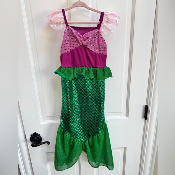 Other - NWOT CUSTOM MADE Girls Size 6 Little Mermaid Ariel Princess Costume Dress Up